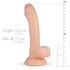 Vince Realistische Dildo Met Balzak - 13.5 cm_