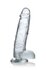 Jock C-Thru Transparante Dildo - 23 cm._