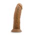 Dr. Skin - Realistische Dildo Met Zuignap 20 cm - Mocha_