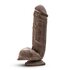 Dr. Skin - Mr. D. Dildo Met Zuignap 21 cm - Chocolate_