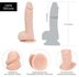 Addiction - Mark Dildo Met Zuignap - 19 cm_